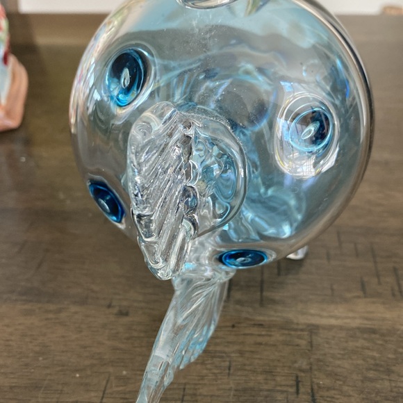 Hand Blown Italian Blue Glass Fish.  Beautiful Piece - Picture 5 of 8